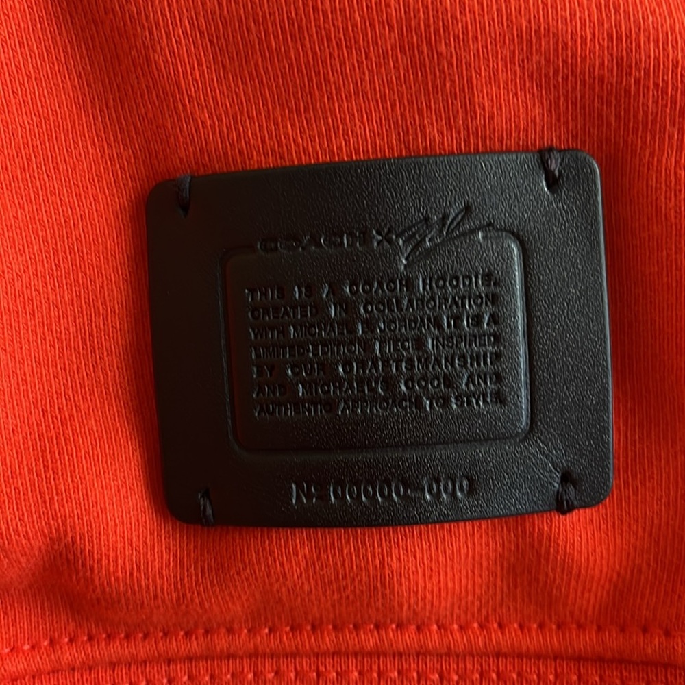 NWT  Coach X Michael B. Jordan Hoodie In Organic Cotton With Mummified Rexy.M - Picture 7 of 16